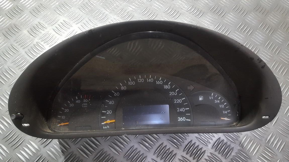 Speedometers - Cockpit - Speedo Clocks Instrument A2035401347 NENUSTATYTA Mercedes-Benz C-CLASS 1998 2.2