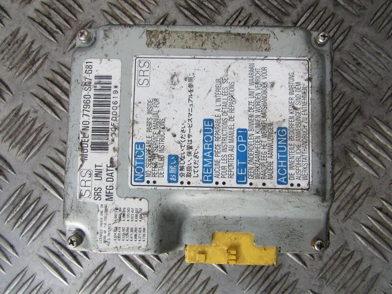 Airbag crash sensors module 77960sn7g81 77960-sn7-g81 Honda ACCORD 1994 2.0