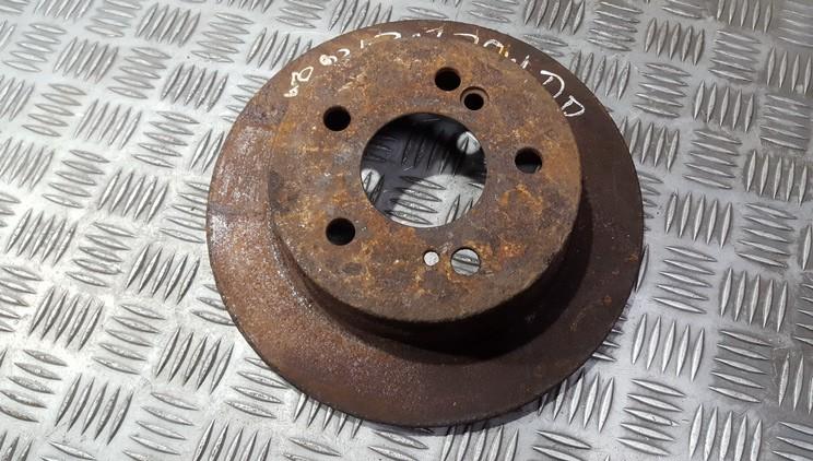 Brake Disc - Rear used used Mercedes-Benz C-CLASS 2007 1.8