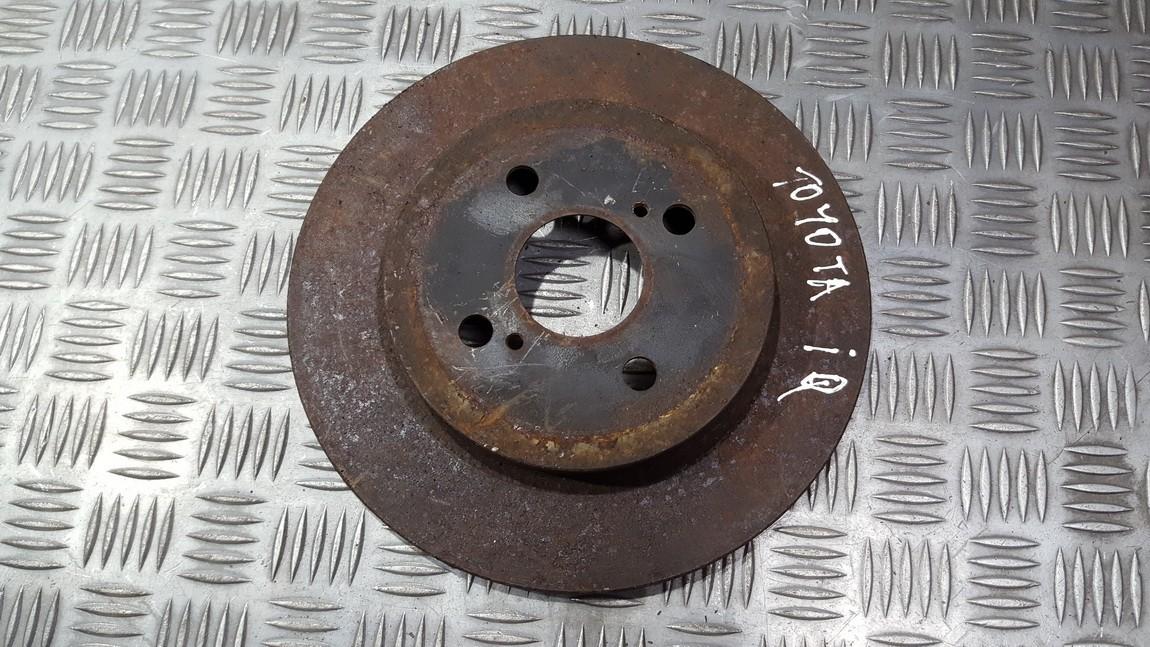 Brake Disc - front used used Toyota IQ 2009 1.0