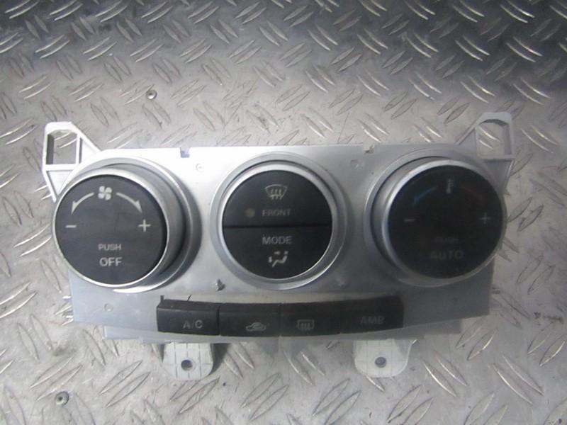 Climate Control Panel (heater control switches) k1900cc30 7c13 Mazda 5 2006 2.0