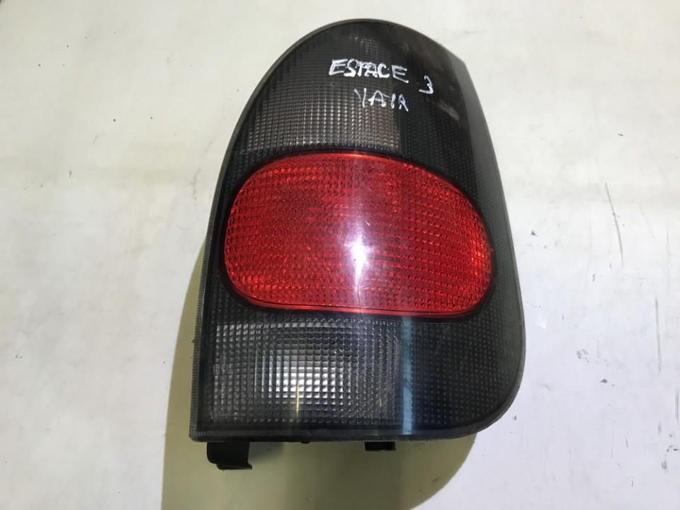 Tail Light lamp Outside, Rear Right 6025301102 used Renault ESPACE 1997 2.2