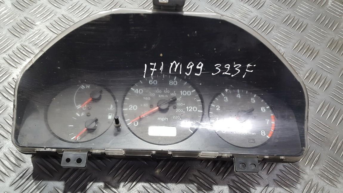 Speedometers - Cockpit - Speedo Clocks Instrument bj6eb used Mazda 323F 1995 1.5