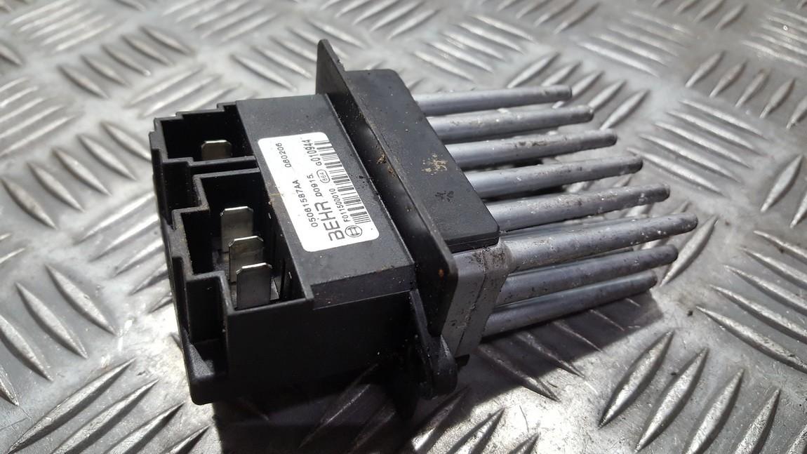 Heater Resistor (Heater Blower Motor Resistor) 05061587AA F011500010 Chrysler 300C 2006 3.0