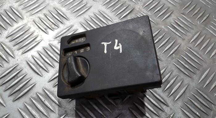 Climate Control Panel (heater control switches) 701959531 used Volkswagen TRANSPORTER 2009 2.5
