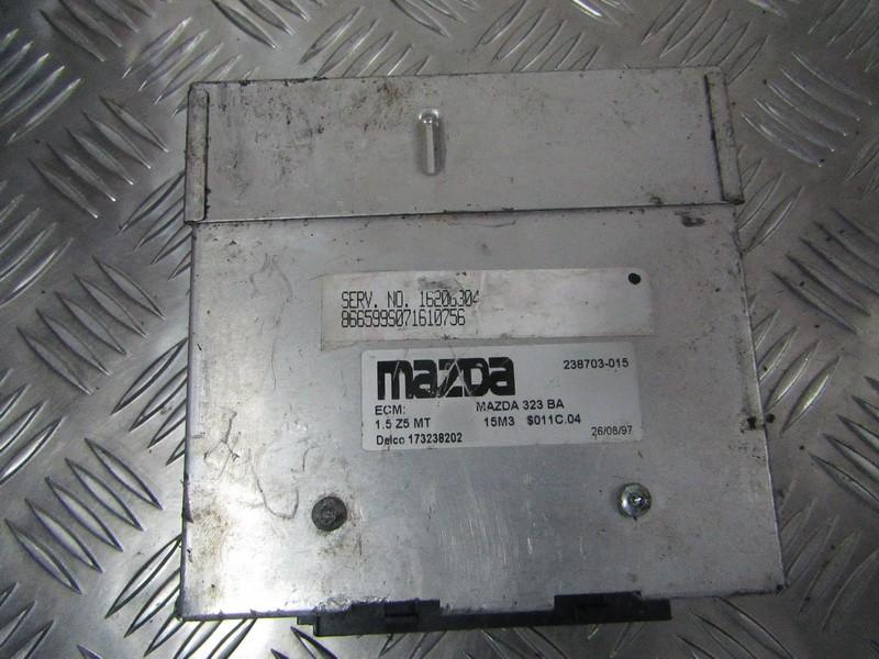 Блок управления двигателем 16206304 238703-015 Mazda 323 1996 1.3