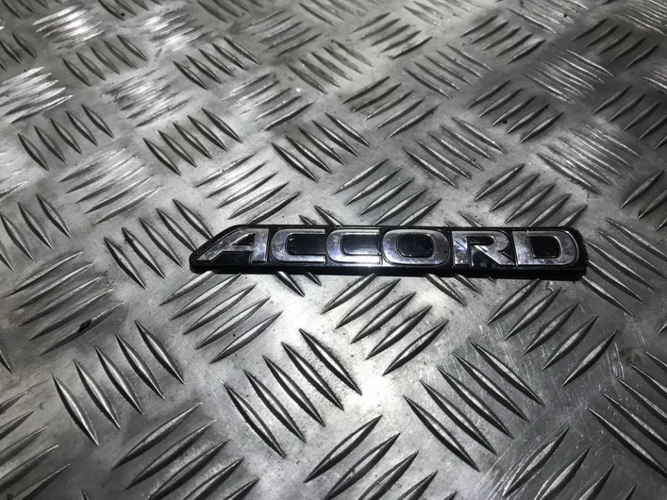 Rear Emblem used used Honda ACCORD 2008 2.2
