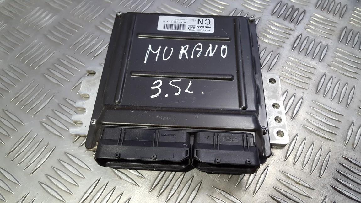 ECU Engine Computer (Engine Control Unit) MEC63760 MEC63-760, 1241434-1 Nissan MURANO 2006 3.5