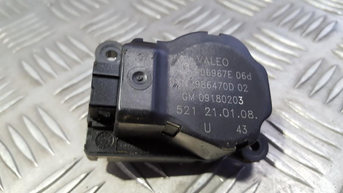 Heater Vent Flap Control Actuator Motor 09180203 986470D02 Opel VECTRA 2003 2.2