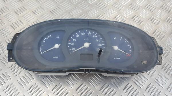 Speedometers - Cockpit - Speedo Clocks Instrument 7700313173K8 07040769902, 07021623938 Renault KANGOO 2000 1.9