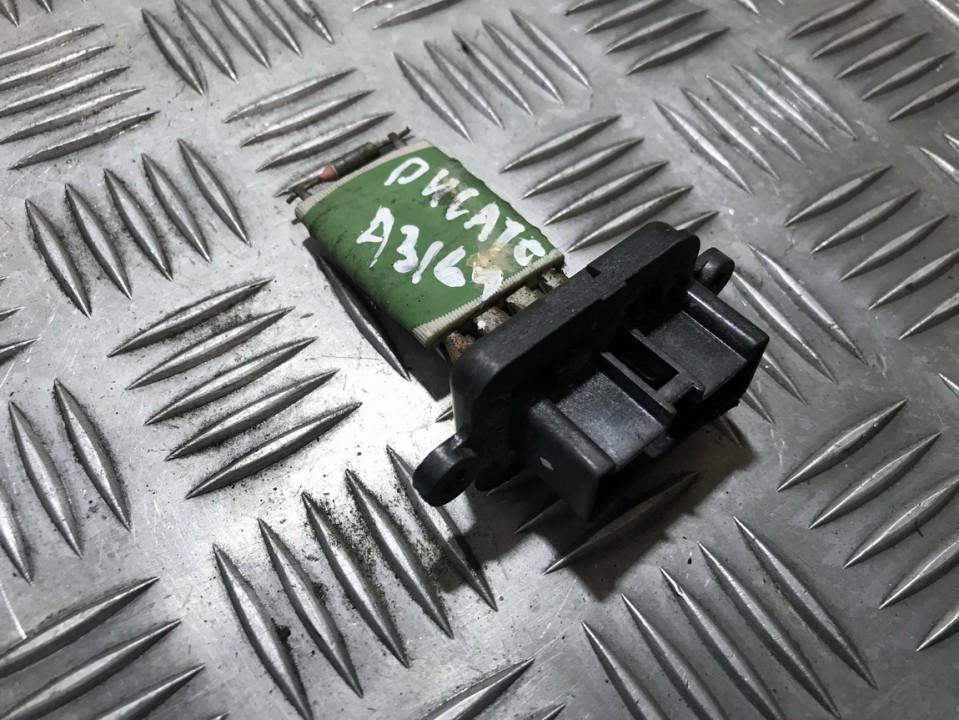 Heater Resistor (Heater Blower Motor Resistor) b837 used Fiat DUCATO 1997 2.5