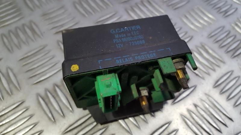 Glow plug relay 9619039780 USED Peugeot 406 1996 1.9