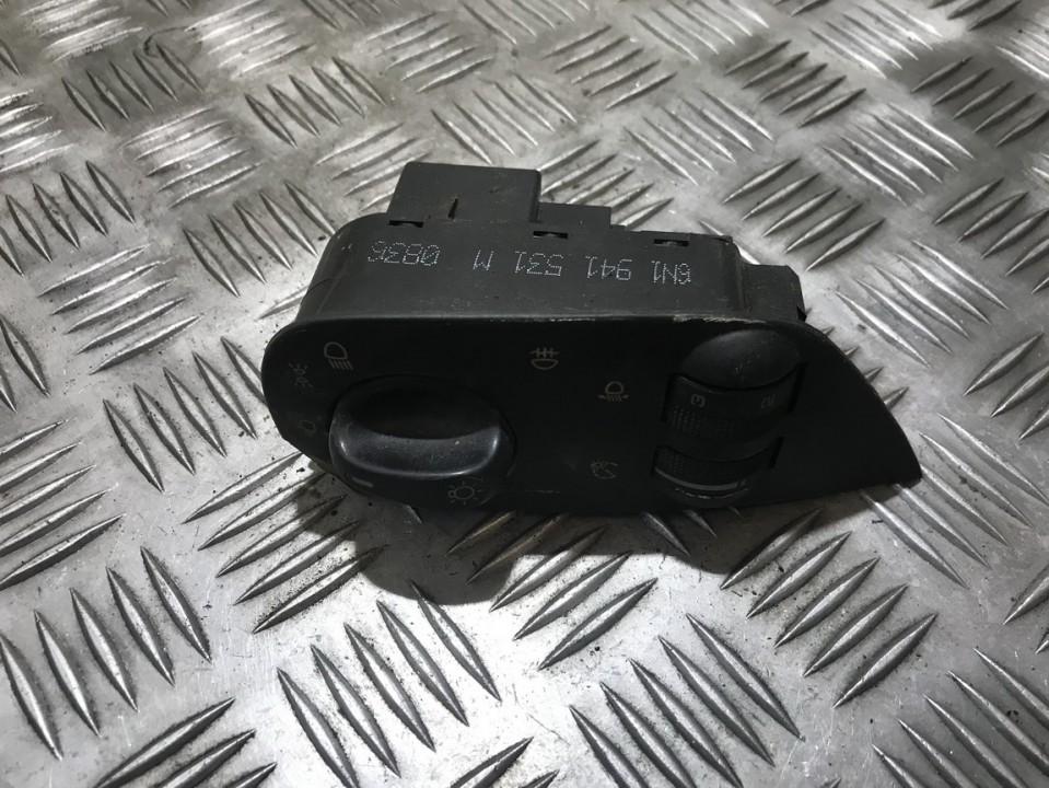 Headlight adjuster switch (Foglight Fog Light Control Switches) 6n1941531m 0836 Volkswagen POLO 1997 1.7