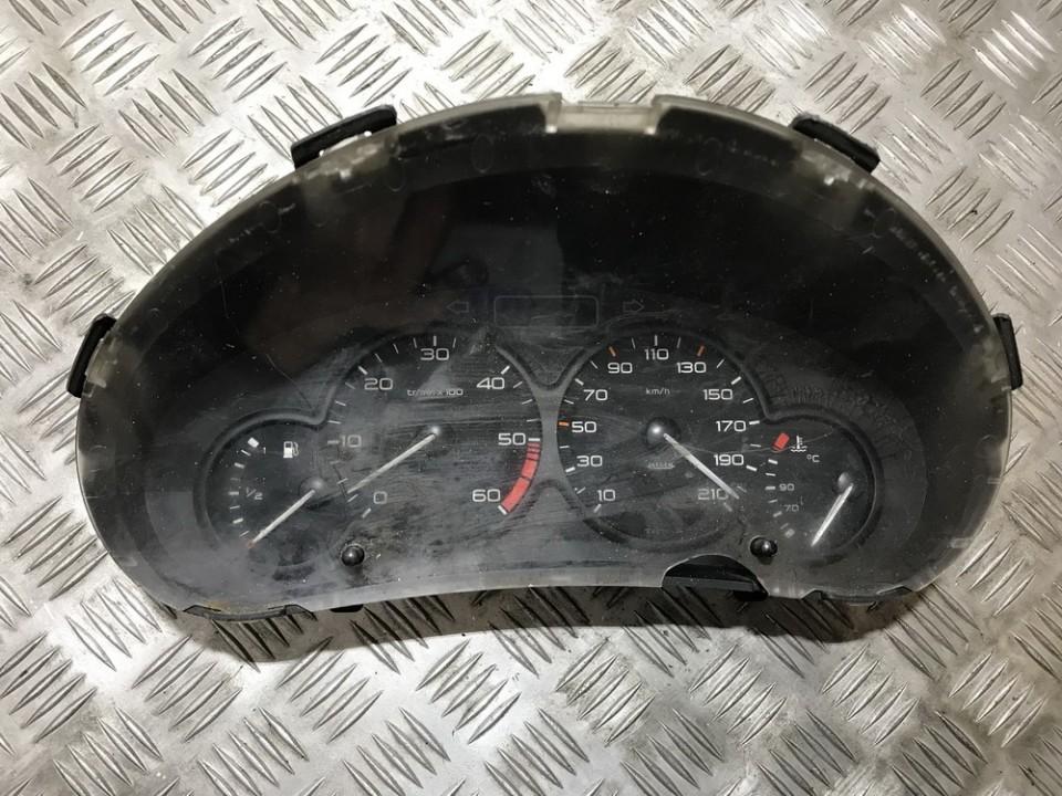 Speedometers - Cockpit - Speedo Clocks Instrument 9645096080 6104ht Peugeot 206 2000 1.1