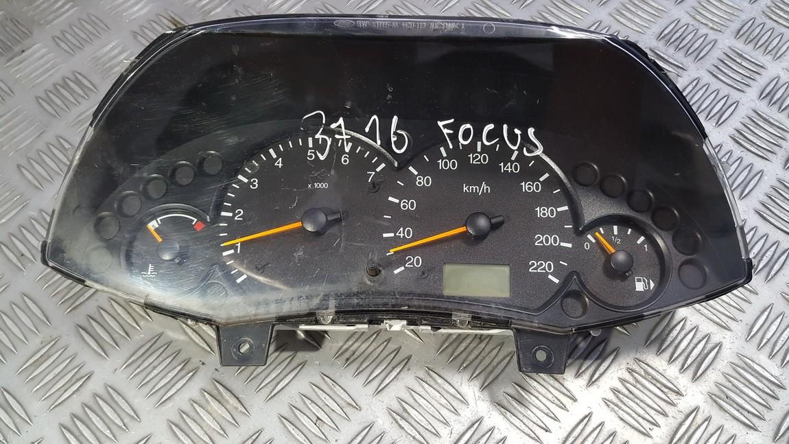 Speedometers - Cockpit - Speedo Clocks Instrument 98ap10841bc 98ap-10848-bb, 98ap10848bb, 98ap-10841-bc Ford FOCUS 2002 1.8