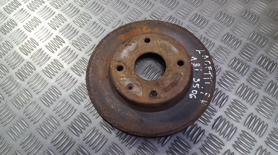 Brake Disc - front used used Chevrolet LACETTI 2007 1.6