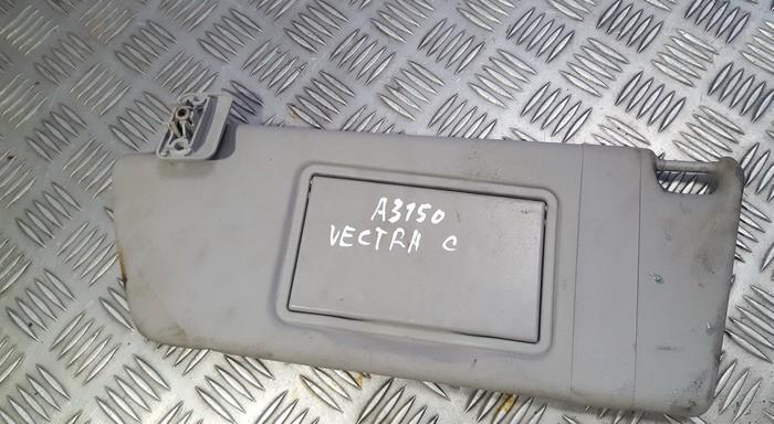 Sun Visor, With Light and Mirror and Clip USED USED Opel VECTRA 1998 2.0