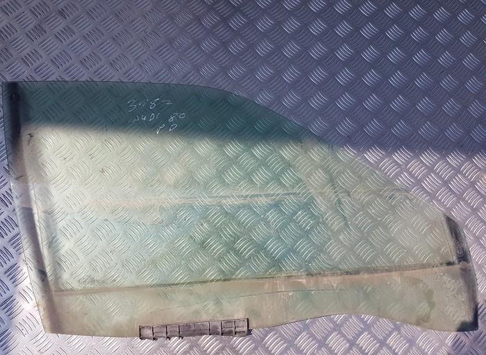 Door-Drop Glass front right used used Audi 80 1988 1.8