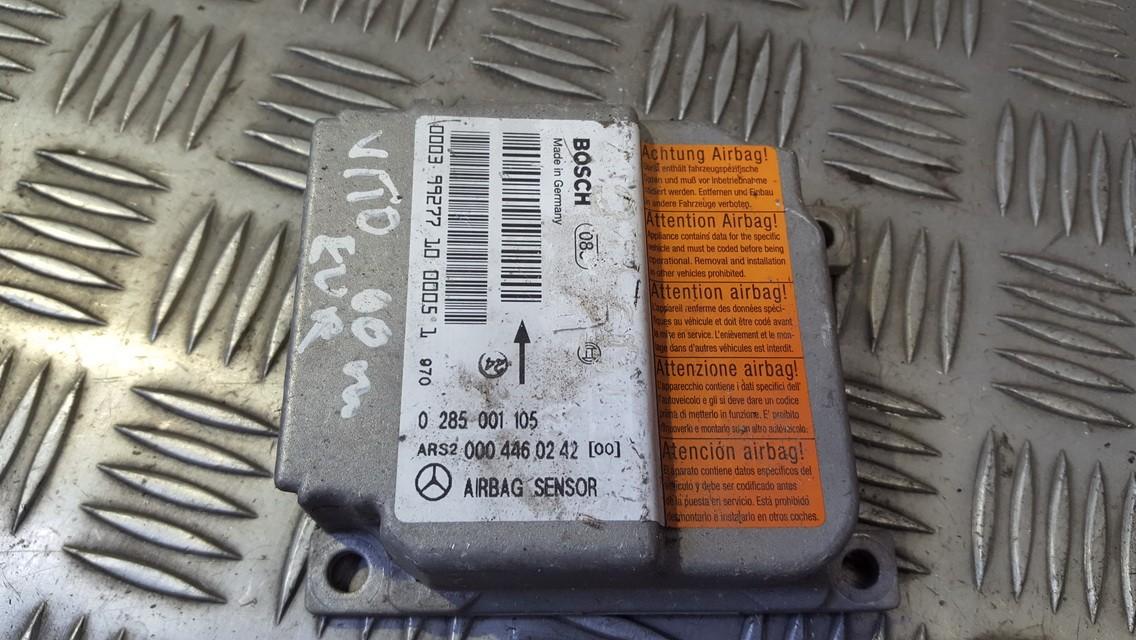 Airbag crash sensors module 0285001105 0004460242 Mercedes-Benz VITO 2006 2.2