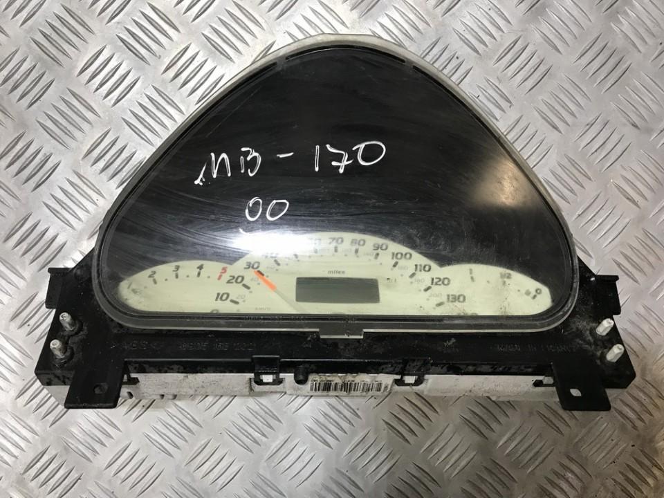 Speedometers - Cockpit - Speedo Clocks Instrument a1685404511 9810300413 Mercedes-Benz A-CLASS 1998 1.4