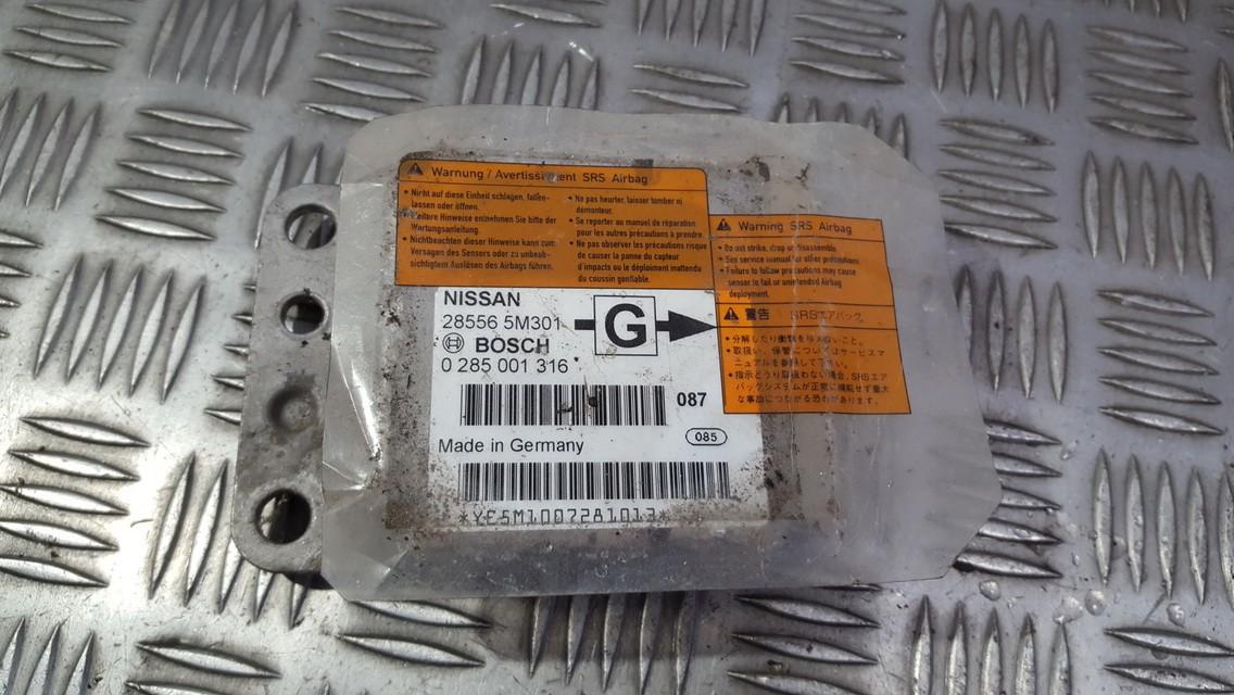 Airbag crash sensors module 0285001316 285565M301 Nissan ALMERA 2001 1.8