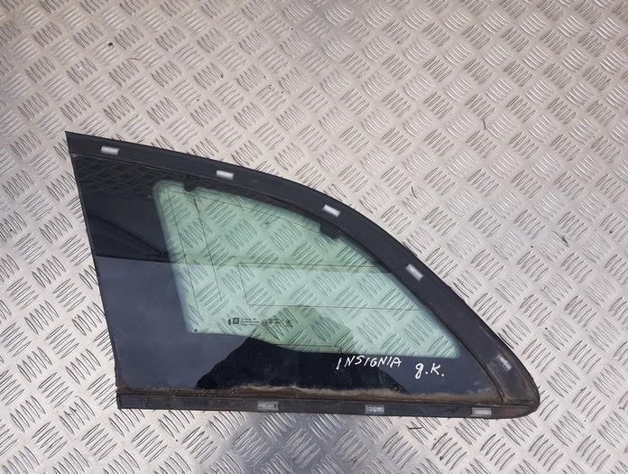Rear Left  side corner quarter window glass  used used Opel INSIGNIA 2009 2.0
