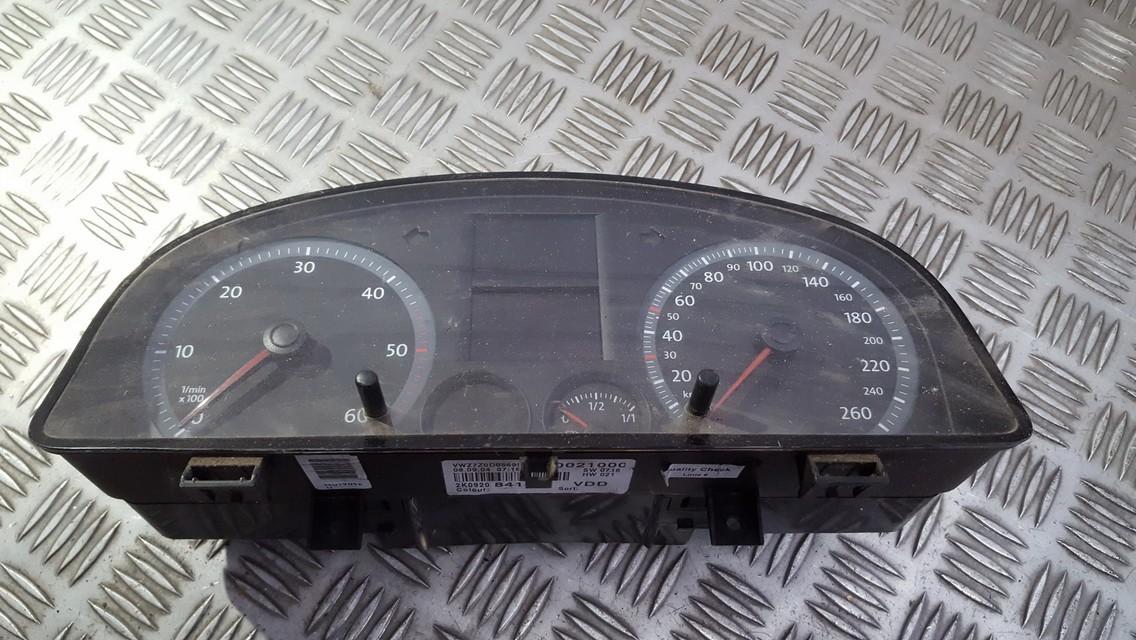 Spidometras - prietaisu skydelis 2k0920841c v0021000 Volkswagen CADDY 2001 1.9