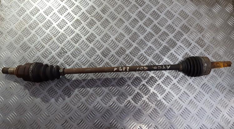 Axles - front right side used used Toyota AYGO 2005 1.4