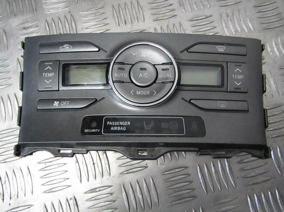 Climate Control Panel (heater control switches) 5590002230b 55900-02230-b, 6310020vb Toyota AURIS 2007 1.6