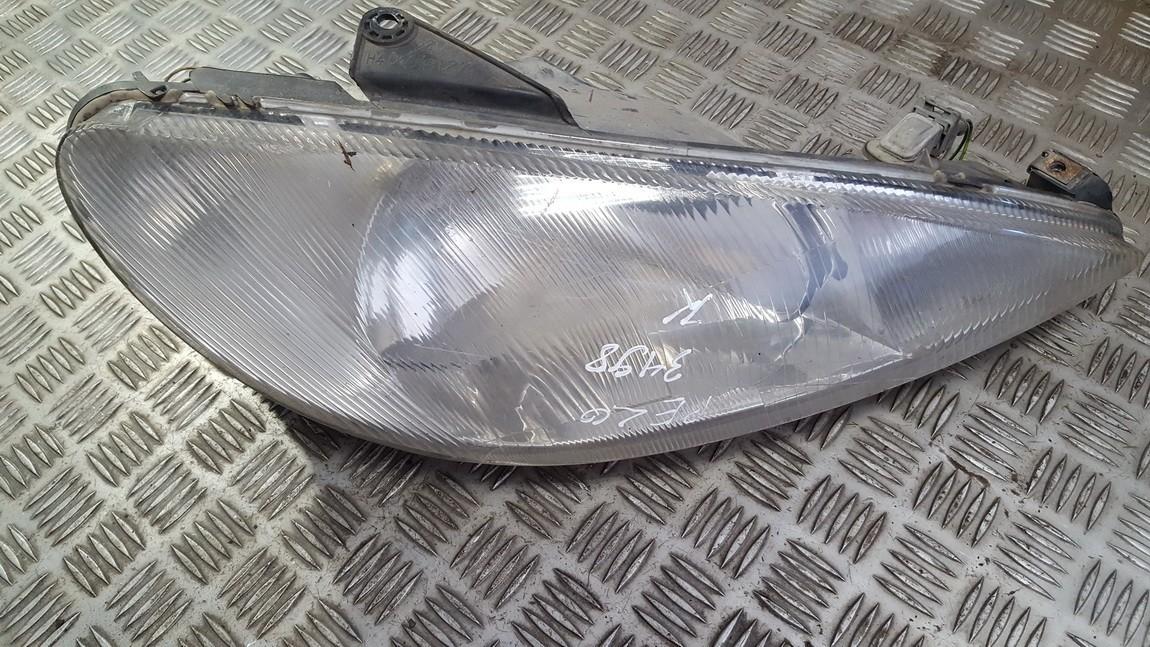 Front Headlight Right RH used used Peugeot 206 2000 1.1