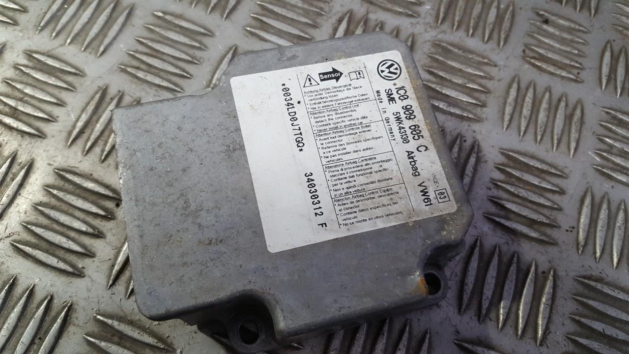 Airbag crash sensors module 1c0909605c 5wk43130 Volkswagen PASSAT 1988 1.9