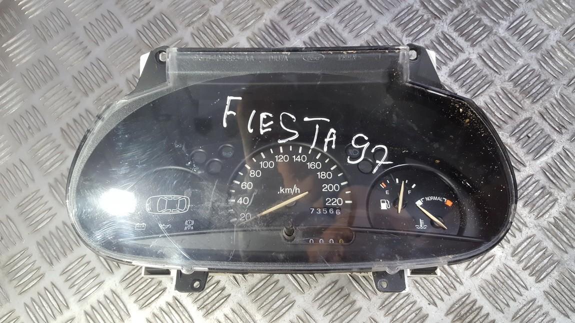 Speedometers - Cockpit - Speedo Clocks Instrument 96FB10838AA 96FB-10838-AA Ford FIESTA 1996 1.2