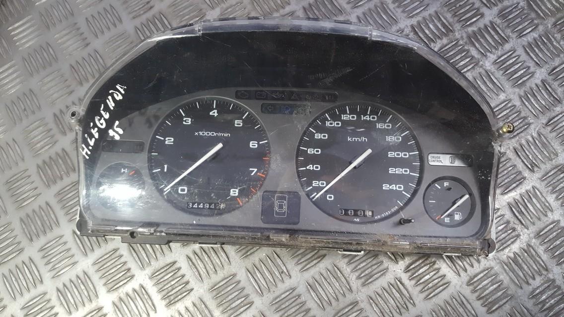Speedometers - Cockpit - Speedo Clocks Instrument 78100G600 HR-0126 Honda LEGEND 1997 3.2