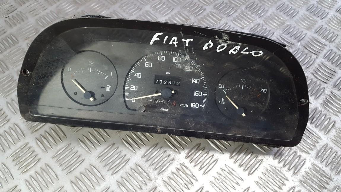 Speedometers - Cockpit - Speedo Clocks Instrument 604724005 USED Fiat DOBLO 2001 1.9