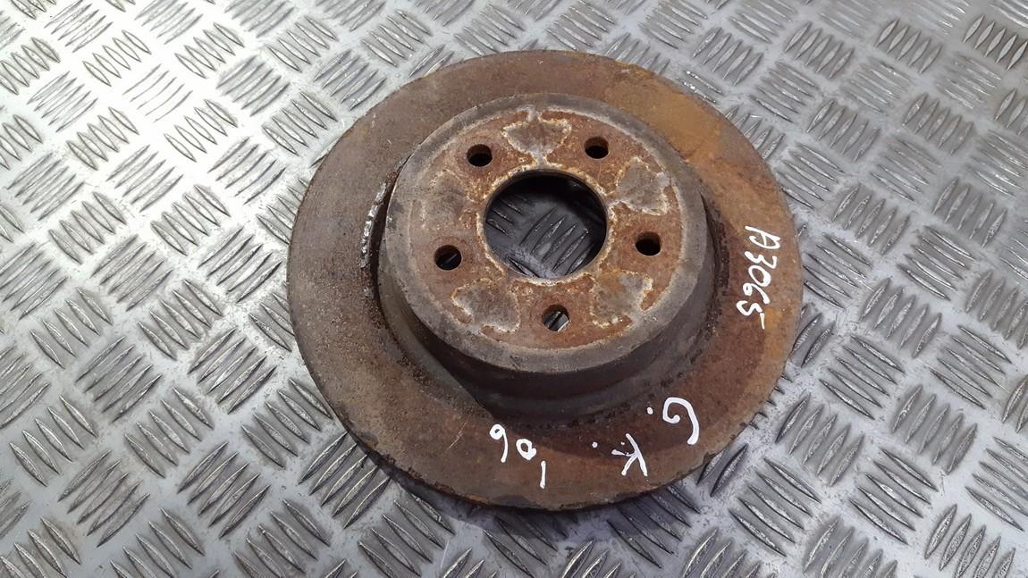 Brake Disc - Rear used used Ford FOCUS 2000 1.8