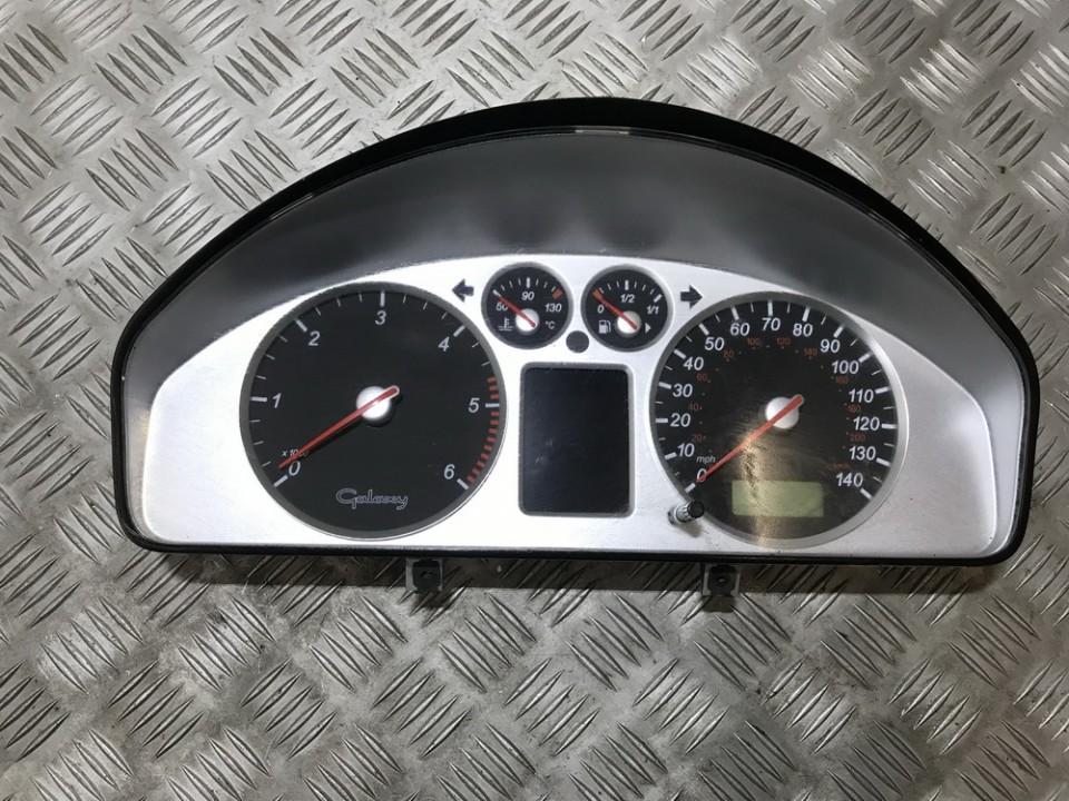 Speedometers - Cockpit - Speedo Clocks Instrument 7m5920940 ym2110849avd, 2105020282 Ford GALAXY 1996 1.9
