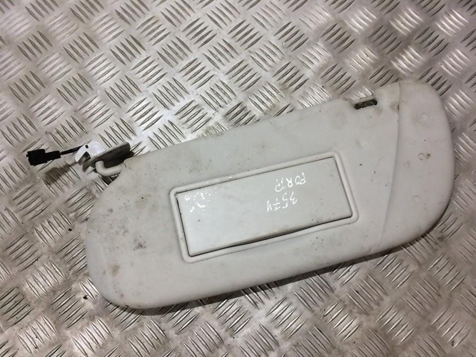 Sun Visor, With Light and Mirror and Clip 7M0857551AH  USED Ford GALAXY 2001 2.3