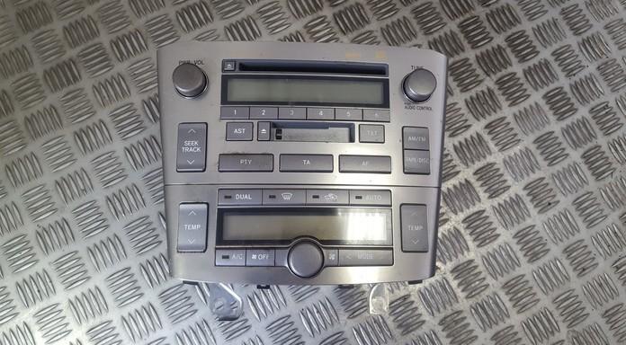 Climate Control Panel and Autoradio 5590205060G 55902-05060-G, 4L080CA, 86120-05080 Toyota AVENSIS 2004 2.0
