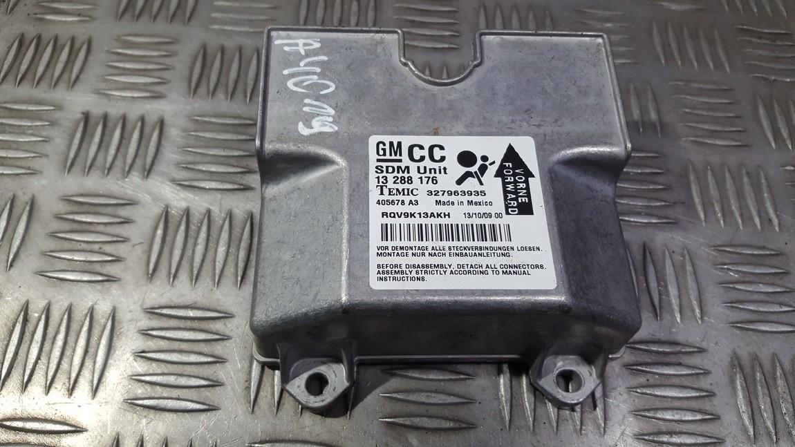 Airbag crash sensors module 13288176 327963935 Opel ASTRA 1999 1.4