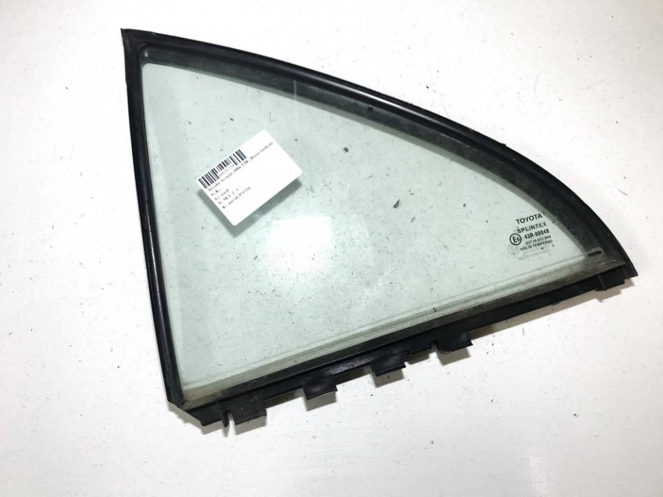 Quarter glass - rear left side used used Toyota AVENSIS 2011 2.0