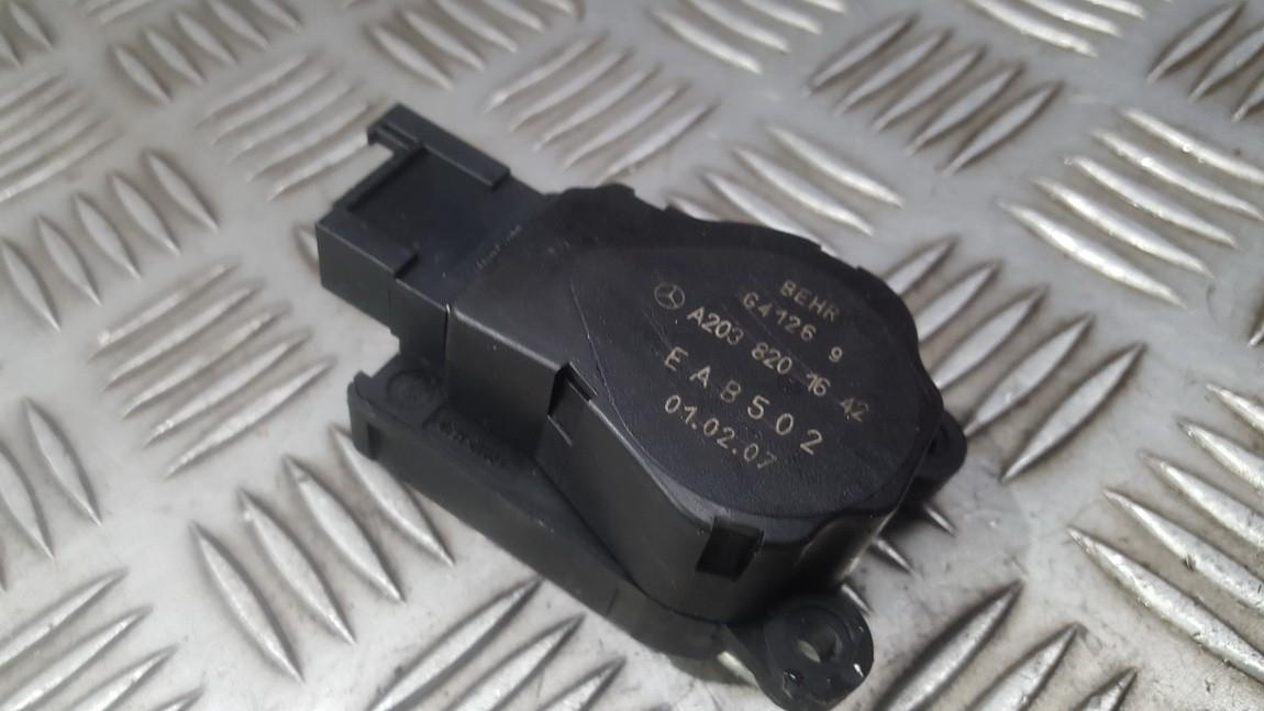 Heater Vent Flap Control Actuator Motor A2038201642 EAB502 Mercedes-Benz C-CLASS 1996 2.0