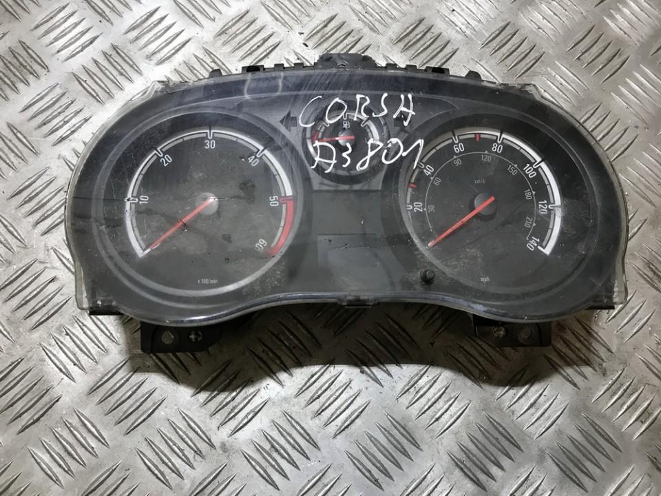 Spidometras - prietaisu skydelis 1303304 p0013312034 Opel CORSA 1995 1.4