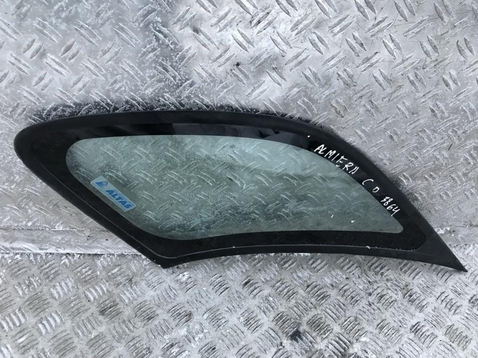 Rear Right passenger side corner quarter window glass used used Nissan ALMERA 2000 1.5