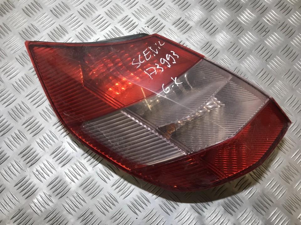 Tail Light lamp Outside, Rear Left 15911500 159115-00, 8200127704 Renault SCENIC 2001 1.9