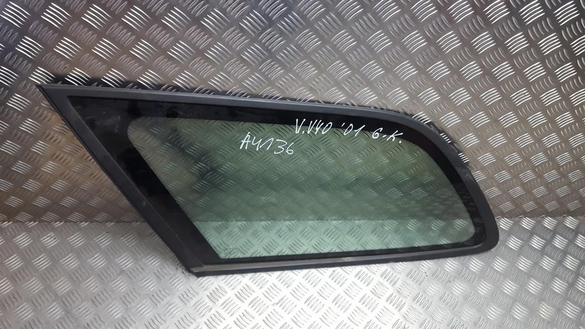 Rear Left  side corner quarter window glass  used used Volvo V40 1998 1.8