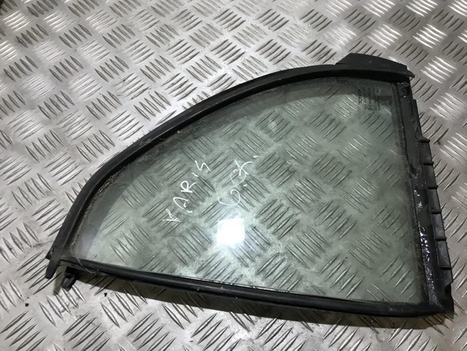Quarter glass - rear left side used used Toyota YARIS 2006 1.4