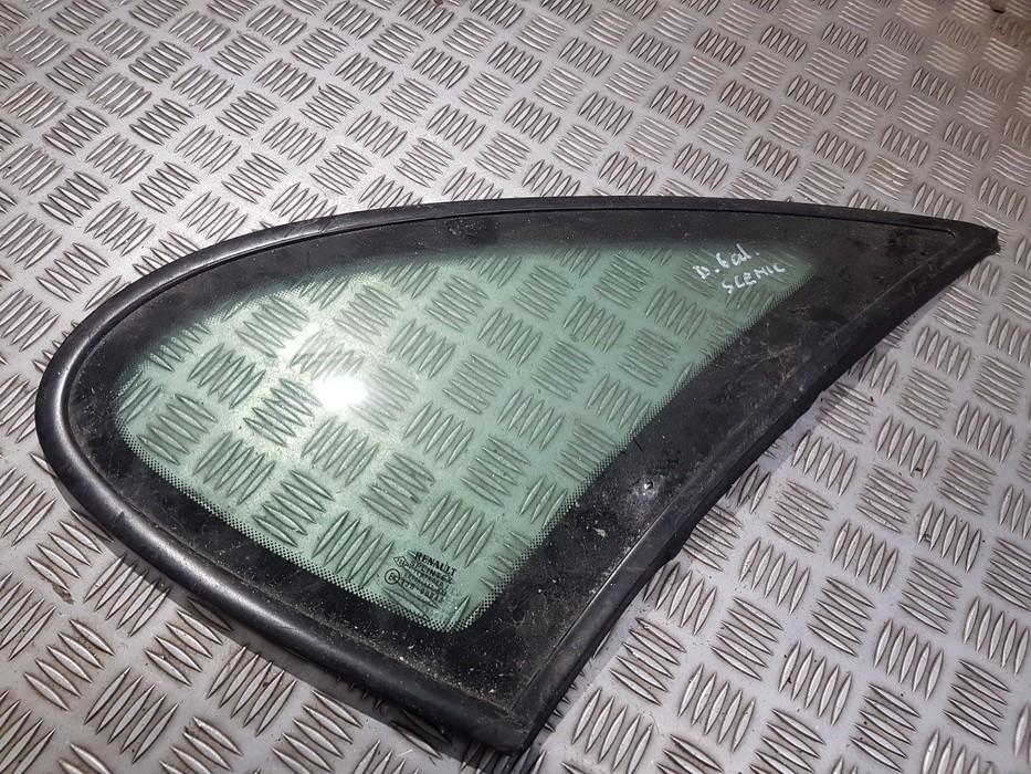 Rear Right passenger side corner quarter window glass used used Renault SCENIC 1999 2.0
