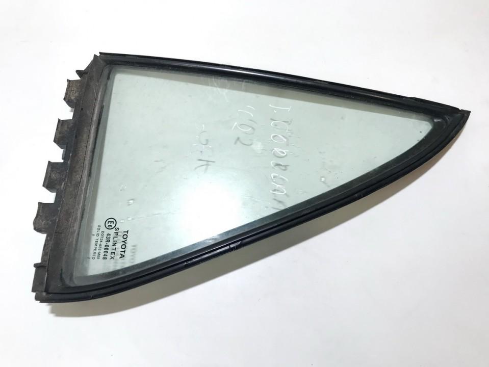Поворотное стекло - задний левый used used Toyota COROLLA 2007 2.0