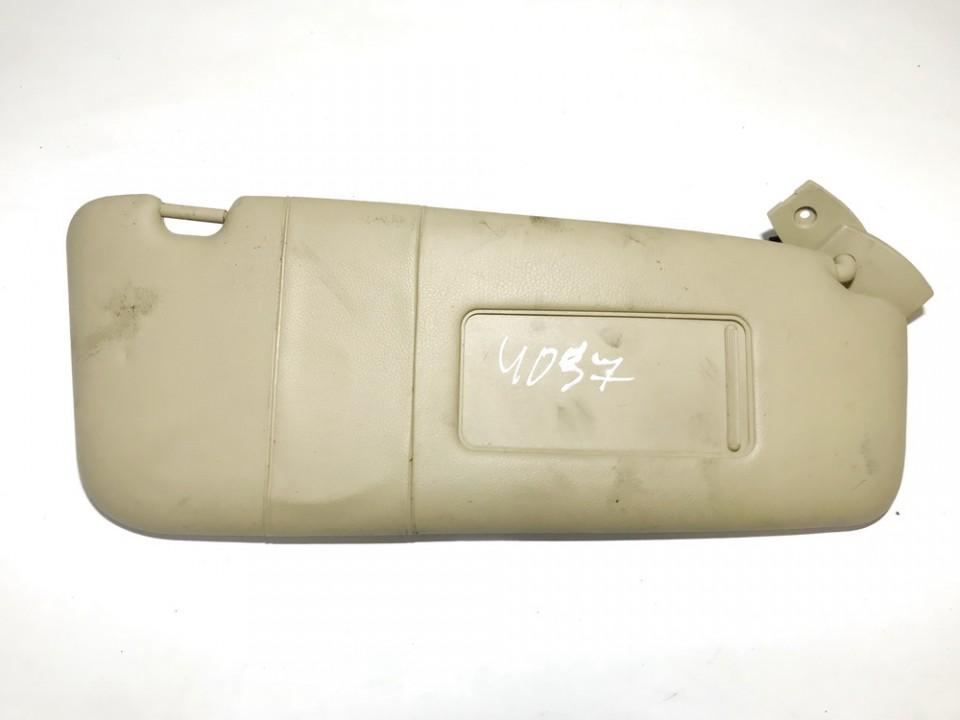 Sun Visor, With Light and Mirror and Clip 7069754 ekf87 BMW 5-SERIES 2006 2.0