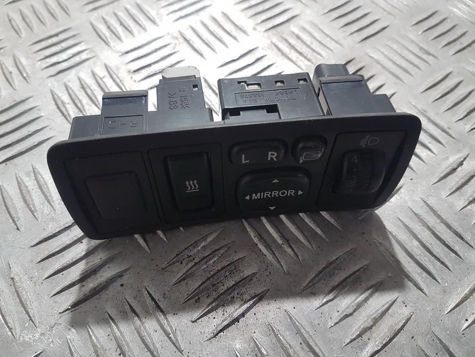Wing mirror control switch (Exterior Mirror Switch) 183575 used Toyota AVENSIS 2002 2.0